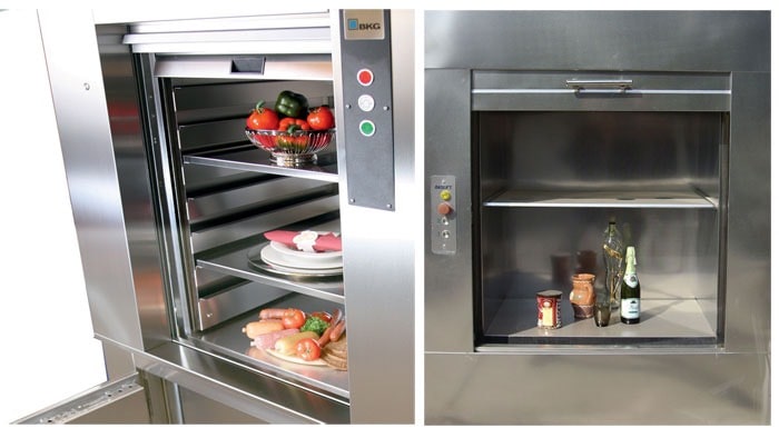 Thang Máy Thực Phẩm Tải Trọng Từ 50Kg - 100Kg